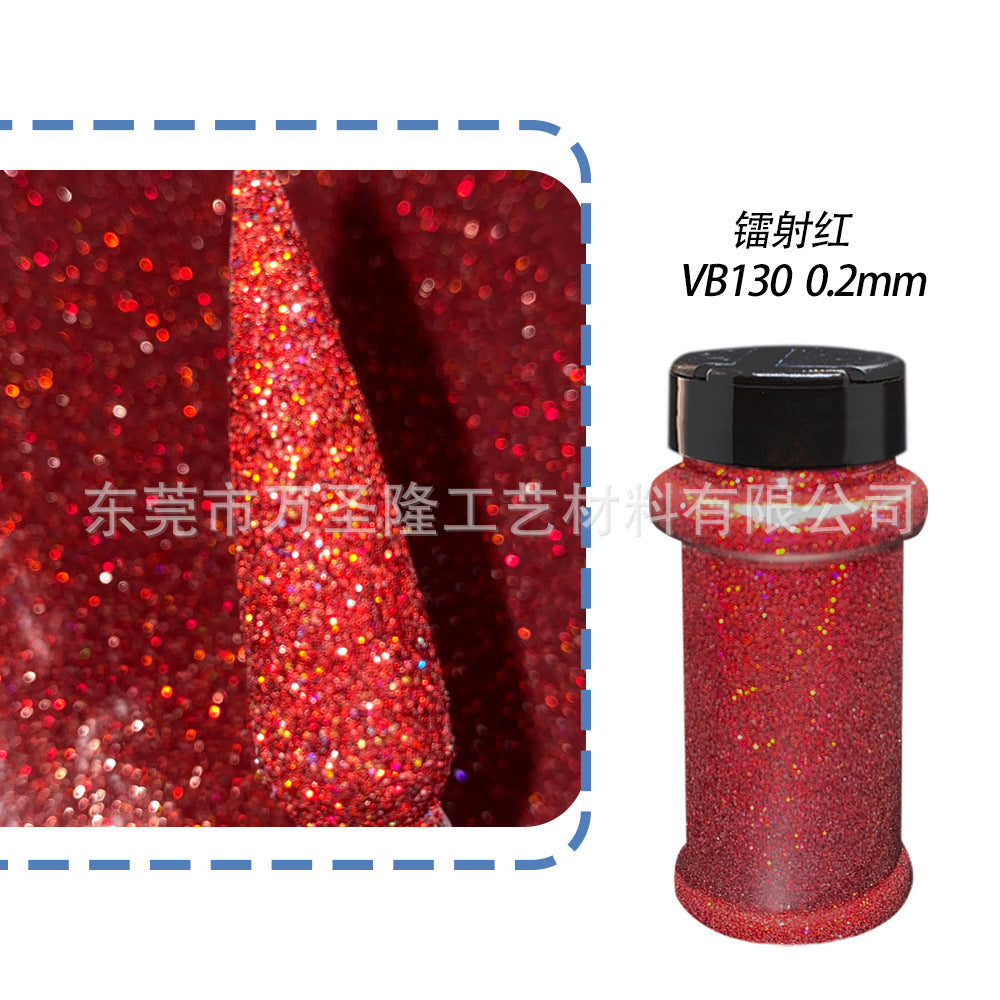 Wholesale Holographic Bottle Glitter Nail Art Colorful Sequins